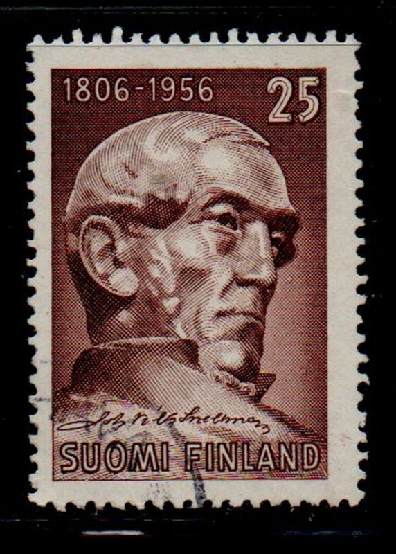 Finland Sc 335 1959 Snellman stamp  used