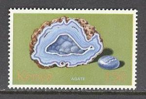 KENYA Sc# 106 MNH FVF Agate Gemstone