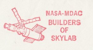 Meter top cut USA 1972 Skylab - NASA - MDAC Santa Monica - Mcdonnal Douglass 