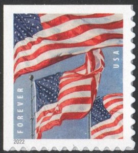 SC#5659 (Forever) U.S. Flags Booklet Single: APU (2022) SA