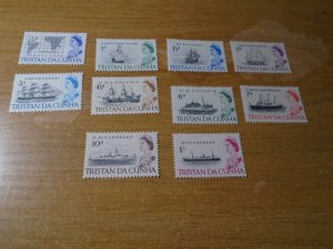 Tristan da Cunha  #  71-80  MNH