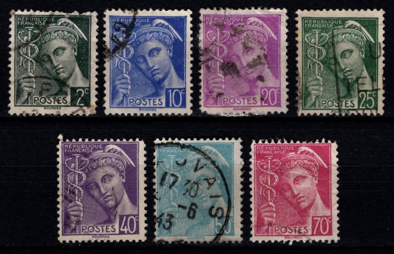 France 1938-42 Mercury Def., Part Set [Used]