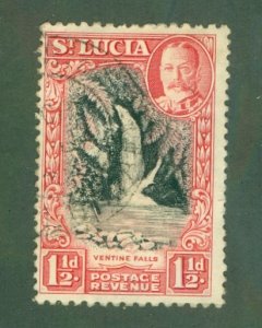 ST LUCIA 97 USED BIN $0.35