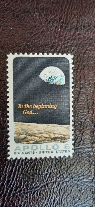 US Scott # 1371; 6c Apollo 8 from 1968; MNH, og, F/VF  centering