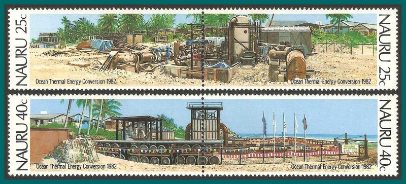 Nauru 1982 Thermal Energy, MNH  250-251,SG263-SG666