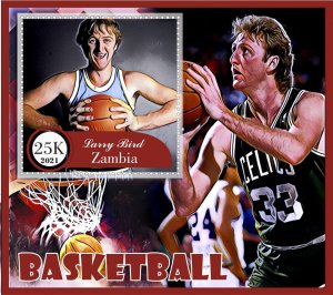 Stamps. Basketball  6 sheets perf Zambia MNH **