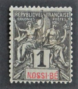 Nossi-BE #32 MH Mint Hinged ERROR Overprint