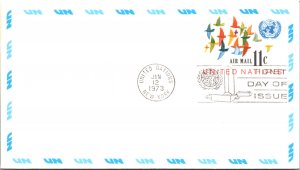 United Nations, New York, Worldwide First Day Cover, Postal Stationary