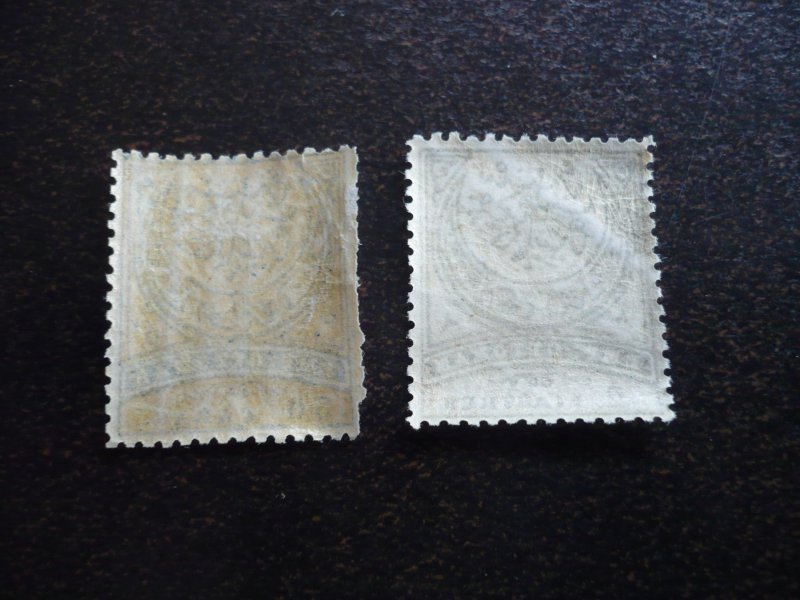 Stamps - Turkey - Scott# 55-56 - Mint Hinged Part Set of 2 Stamps