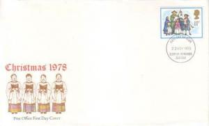 Great Britain, First Day Cover, Christmas