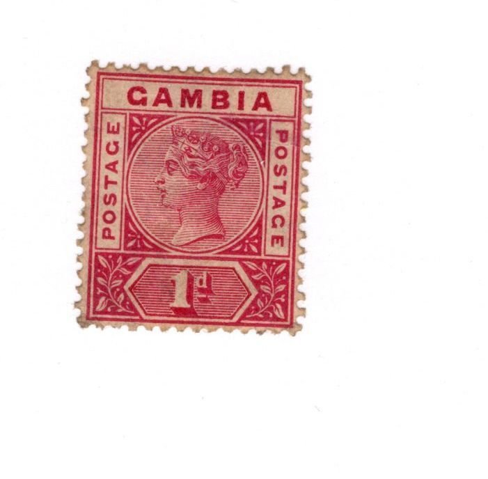 Gambia #21 MH - Stamp - CAT VALUE $3.50