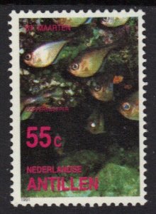 Netherlands Antilles #646  MNH  1991  fauna 55c  fish