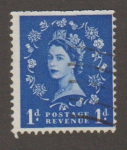 Great Britain 293  - Queen Elizabeth II - clear watermark