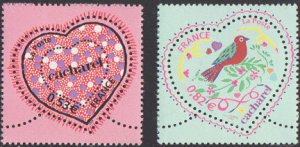 Scott #3089-90 Hearts MNH