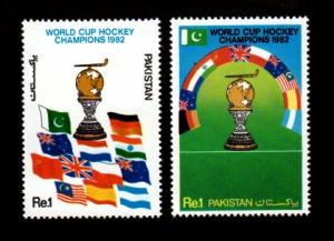 Pakistan # 563-564 Mint World Cup!