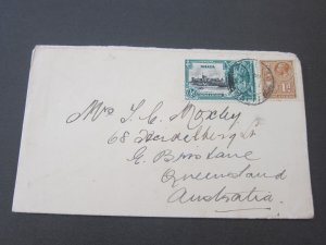 Malta KGVI cover to Australia