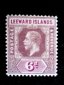 LEEWARD ISLANDS - SCOTT# 75a - MH - CAT VAL $32.50