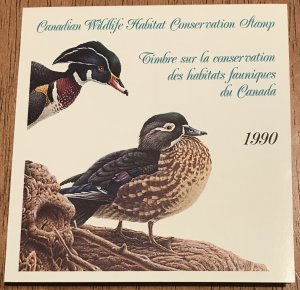 Canada Alberta #FWH 6 MNH Mini Booklet of 1 Ducks L37