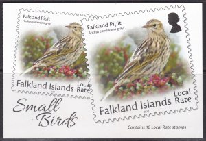 Falkland Isl, Fauna, Birds, booklet MNH / 2017