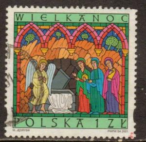 Poland  #3575  used  (2001)  c.v. $0.45
