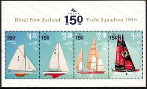 NEW ZEALAND 2021 SHIPS ROYAL YACHT SQUADRON NAVIRES SCHIFFE NAVI [#2103]