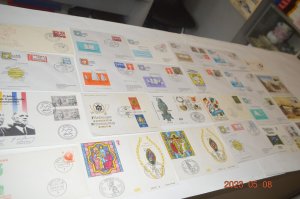 Lot of German first day covers  mostly 1970's  some earlier and some later