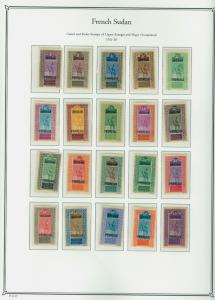 French Colonies 1892-1940 - Complete MINT Collection of 13 different Colonies /*