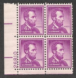 #1036  4c Abe Lincoln