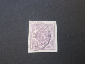 Germany Wurttemberg 1875 Sc O3a FU