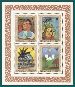 Samoa 1980 Christmas, MS, MNH 542a,SGMS583