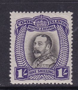 Cook Islands, Scott 90, 1932 KGV 1/ Unwatermarked, VF MH.  Scott $24