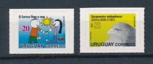 [111165] Uruguay 2000 Children's painting bird eagle Self adhesive MNH