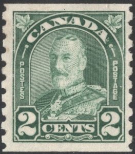 Canada SC#180 2¢ King George V Coil Single (1931) MNH