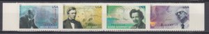 (A) USA #4541-44a American Scientists Strip of 4 Forever Stamps MNH