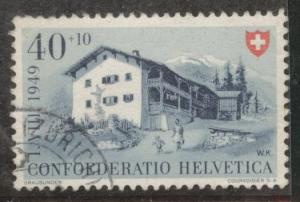 Switzerland Scott B186 used 1949 semipostal CV $10