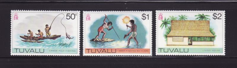 Tuvalu 34-36 MNH Various