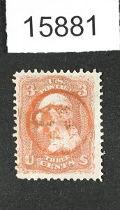 MOMEN: US STAMPS # 94 FANCY RED CANCEL USED LOT #15881