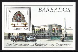 Barbados 752 Souvenir Sheet MNH VF