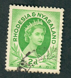 Rhodesia and Nyasaland #143 used single