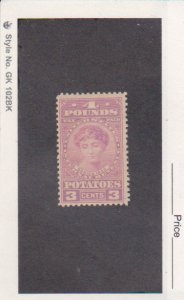 U.S. Revenue  Scott # RI-4 -Potato Tax Stamp 3 cent - 4 Pound 1935 issue MNH