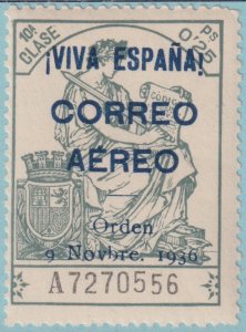 SPAIN 7LC1a MINT NEVER HINGED OG ** NO FAULTS VERY FINE! BDZ