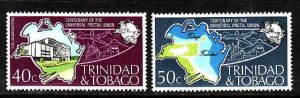Trinidad & Tobago-Sc#243-4-unused NH set-UPU-1974-