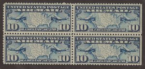 US Scott# C7 1926 10c bl  US Relief Map & 2 Mail Planes  Mint Never Hinged - ...