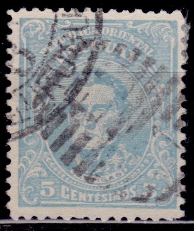 Uruguay, 1910-13, General Jose Artigas, 5c, used
