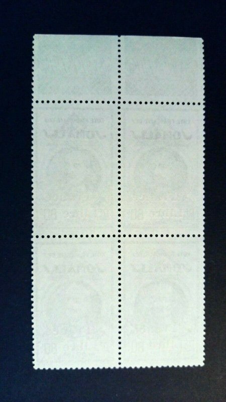 Somali Coast 209, 212, 215, 216, 219 Blocks of 4 w/tabs Mint No Gum (MNG) Libre