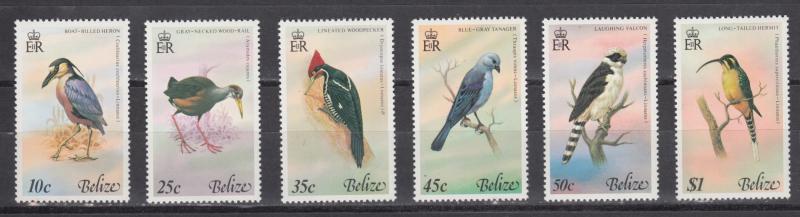 Belize   #416-21    mnh   cat $8.25