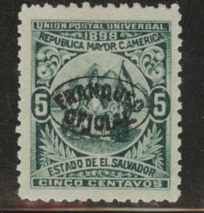 El Salvador Scott o132r MNG 1898 official Reprint