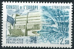 France Sc#1O33 MNH, 2.30f multi, Council of Europe (1981)