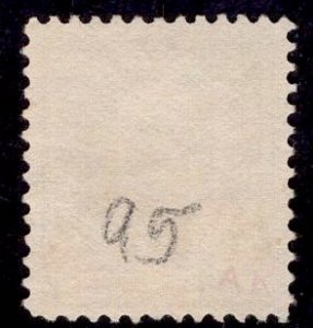 US Stamp #257 8c Violet Brown Sherman USED SCV $20.00