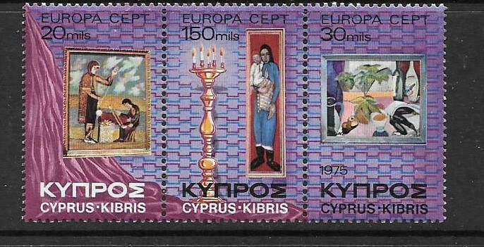 CYPRUS SG443a 1975 EUROPA MNH